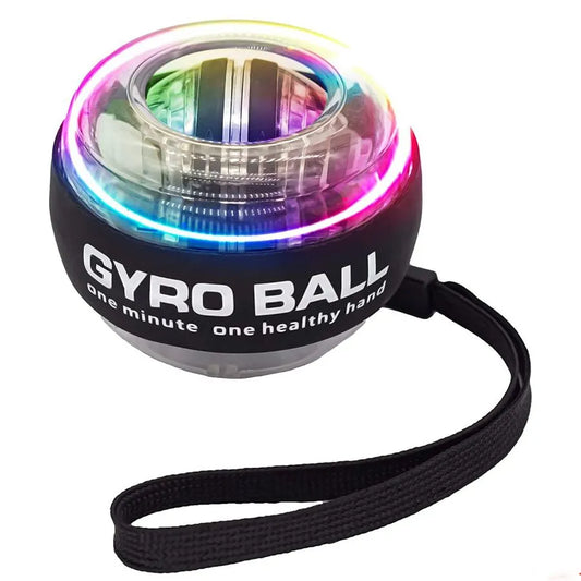 LED gyro ball for wrist training